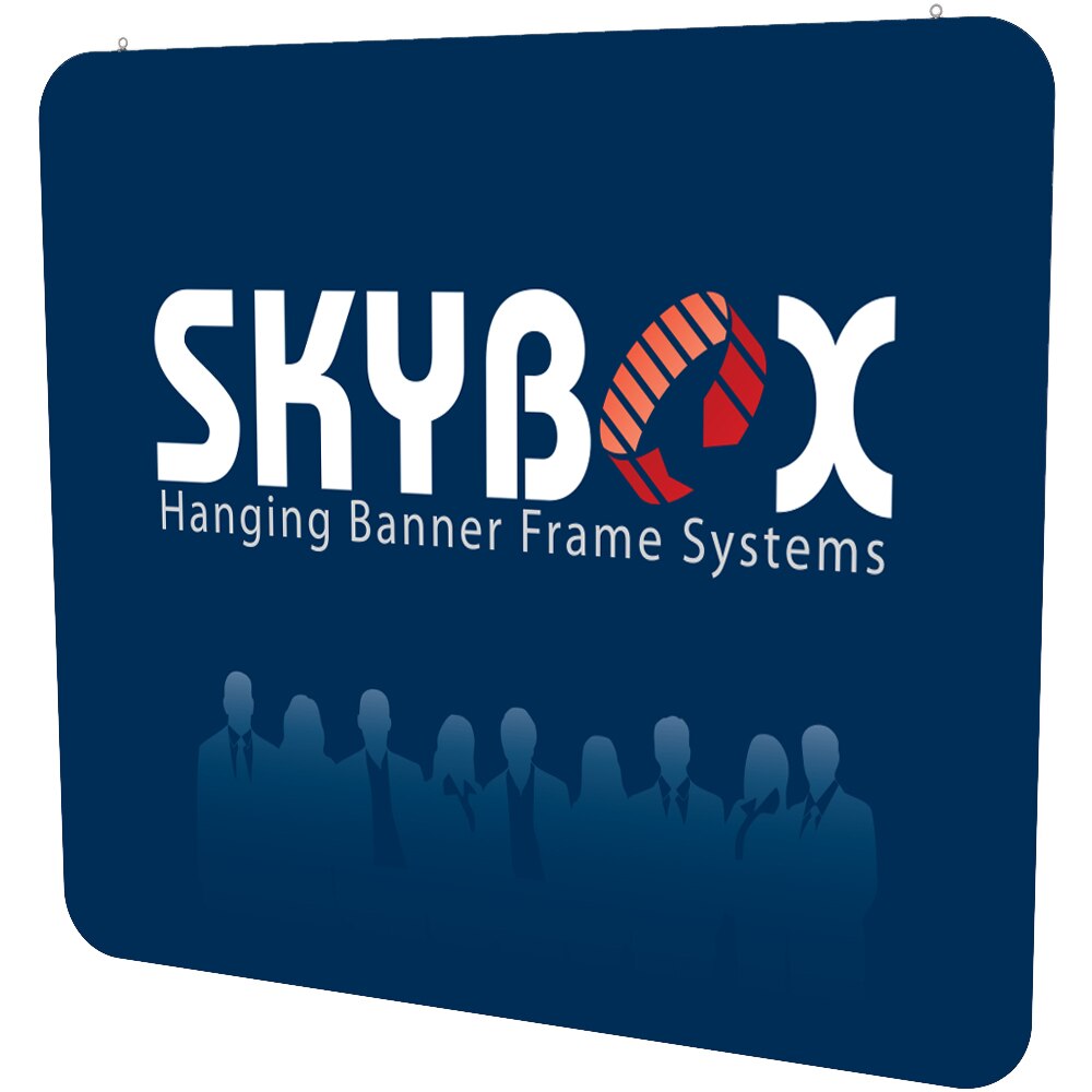 8ft Hanging Banner Flat Panels — 96 in Graphic Only